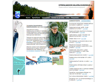 Tablet Screenshot of kymenlaaksonkalatalouskeskus.fi